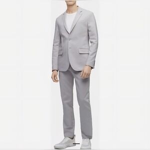 CALVIN KLIEN | Men's Move 365 Casual Wrinkle Resistant Tech Woven Blazer | XL